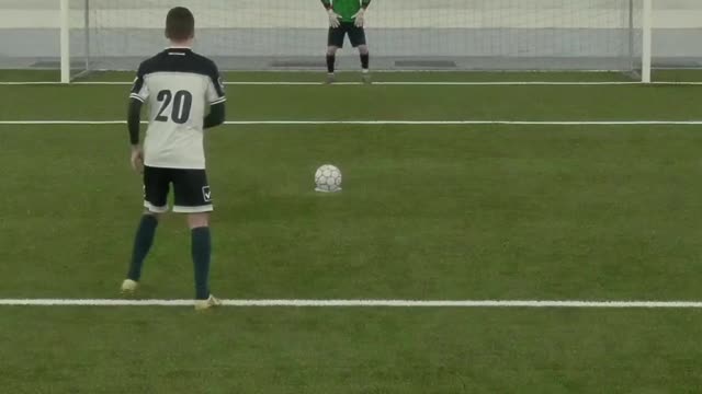 Not a bad penalty kick