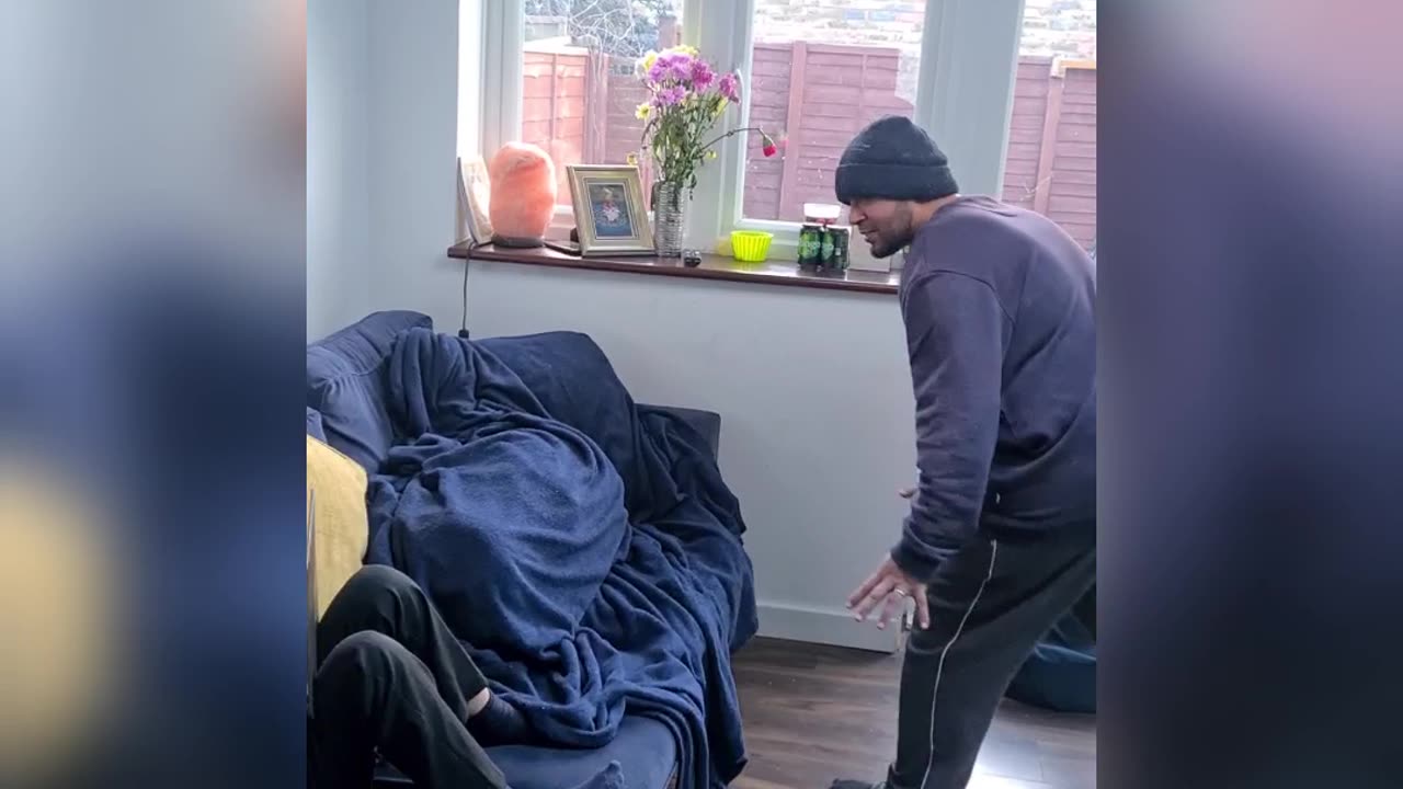 Daddy prank 🤣 We got you Papa 🥳