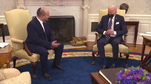 Biden Caught Napping During Bilateral Meeting With Israel PM Bennett