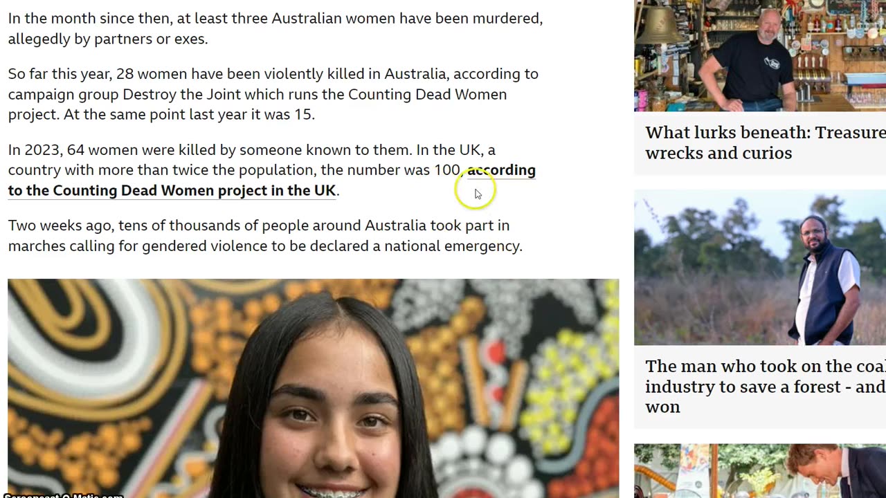 Are women really in great danger from men?