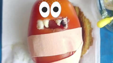 Emergensy opration due to smoking that almost kill tomato