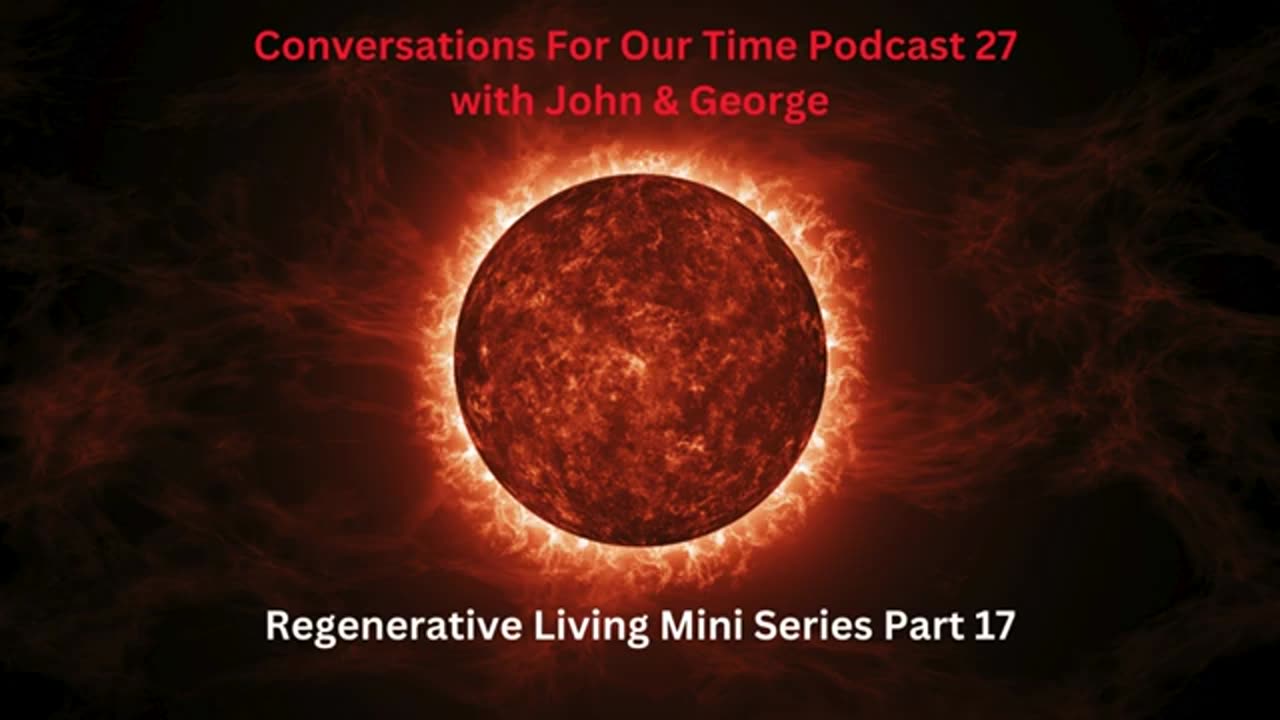 Conversations For Our Time Podcast 27 with John & George GSM Part 1