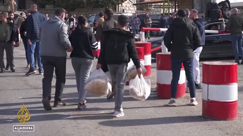 Displaced Syrians in Lebanon: Refugees celebrate the fall of Assad in the streets