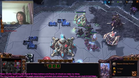 starcraft2 zvp on equilibrium got mauled by zealots and stalkers in one-base all-in !!