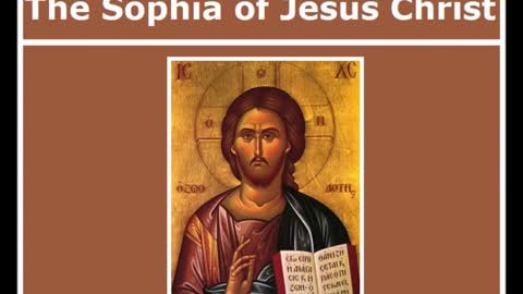 Platonism and the Sophia of Jesus Christ - Nag Hammadi Library Lecture