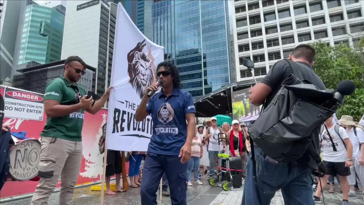 Brisbane / Australia Protest - The Peoples Revolution - 17.11.2021