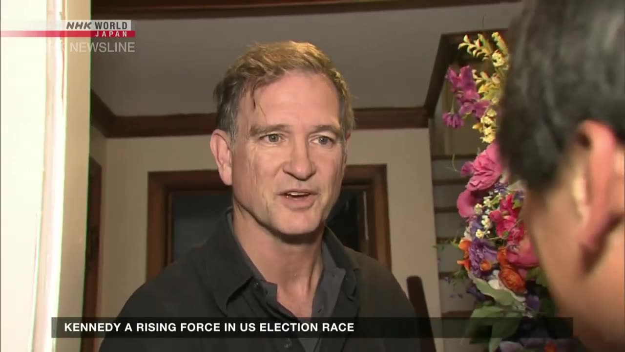 Kennedy a rising force in US election raceーNHK WORLD-JAPAN NEWS.