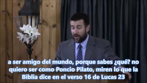 Poncio Pilato Pastor Steven Anderson Subtítulos en Español