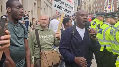 JESUS CHRIST IS COMING SOON REPENT God sent the police for protection