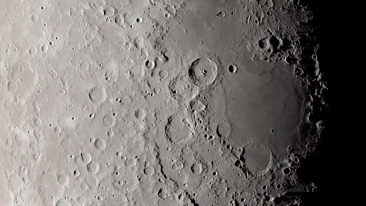 Clair de Lune 4K Version - Moon Images from NASA's Lunar Reconnaissance Orbiter