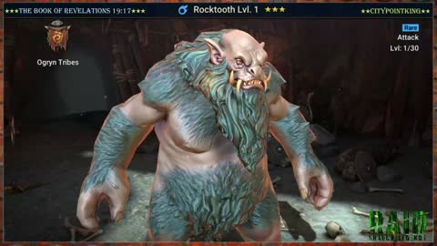 Raid Shadow Legends - Rocktooth - Classic Skin