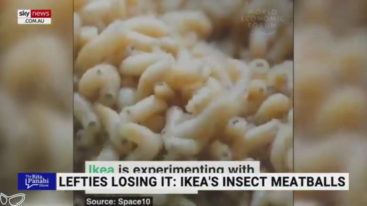 IKEA promoting the eating of worms