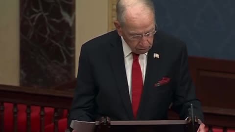 Grassley- DOJ and FBI must tell the American people what was done with Biden FD-1023