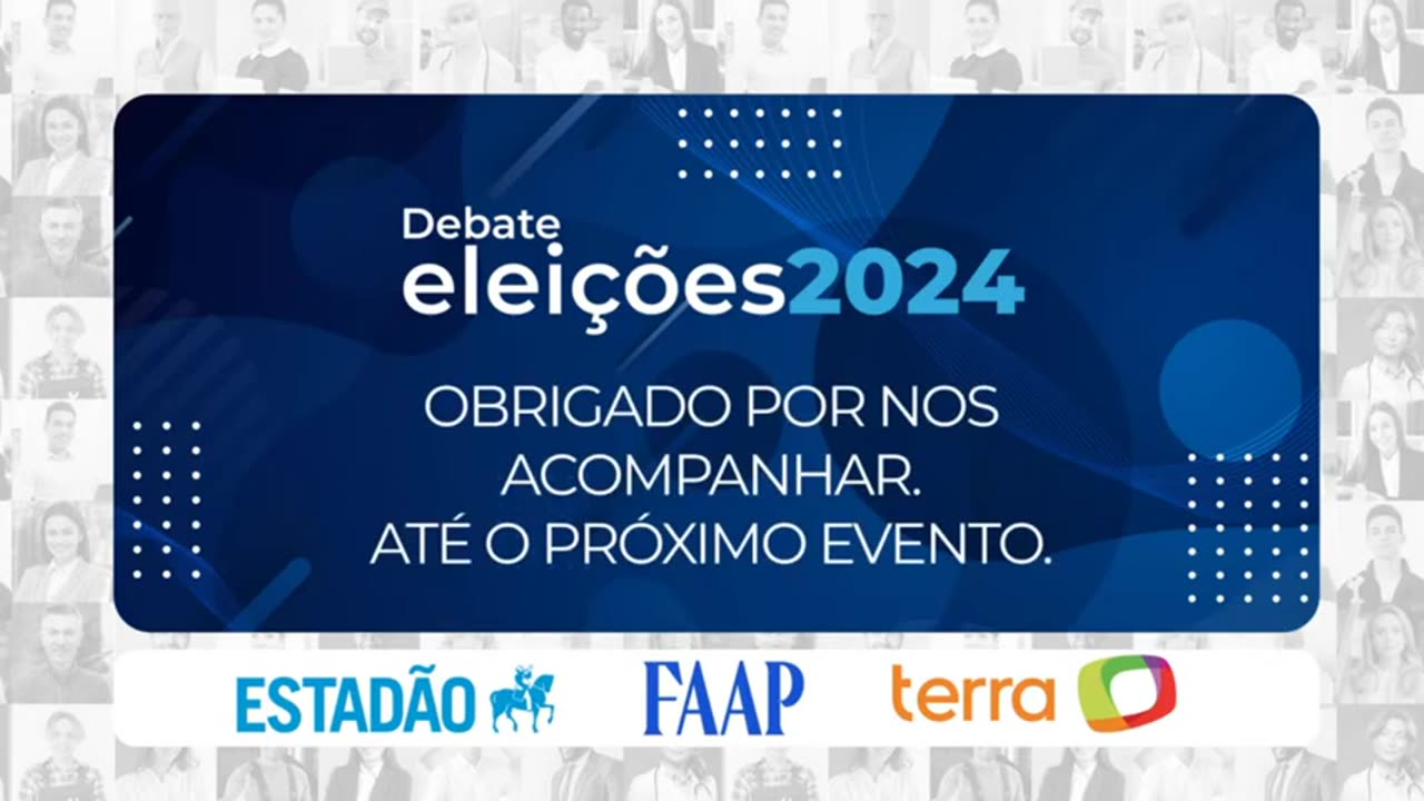 DEBATE PREFEITURA DE SP — ELEIÇÕES 2024