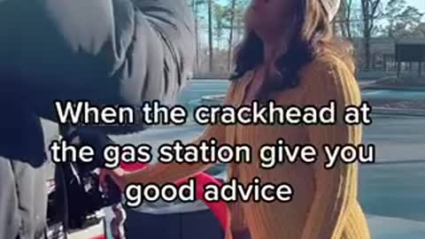 Gas station advice