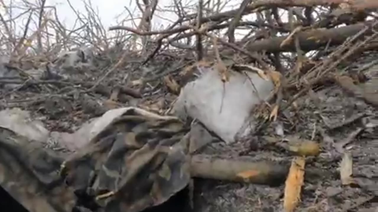 Ukrainian soldier prevented a Russian advance on his position.