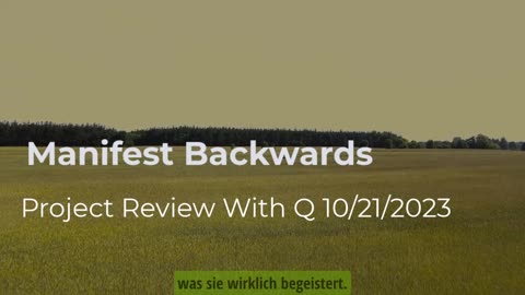 Manifestiere umgekehrt