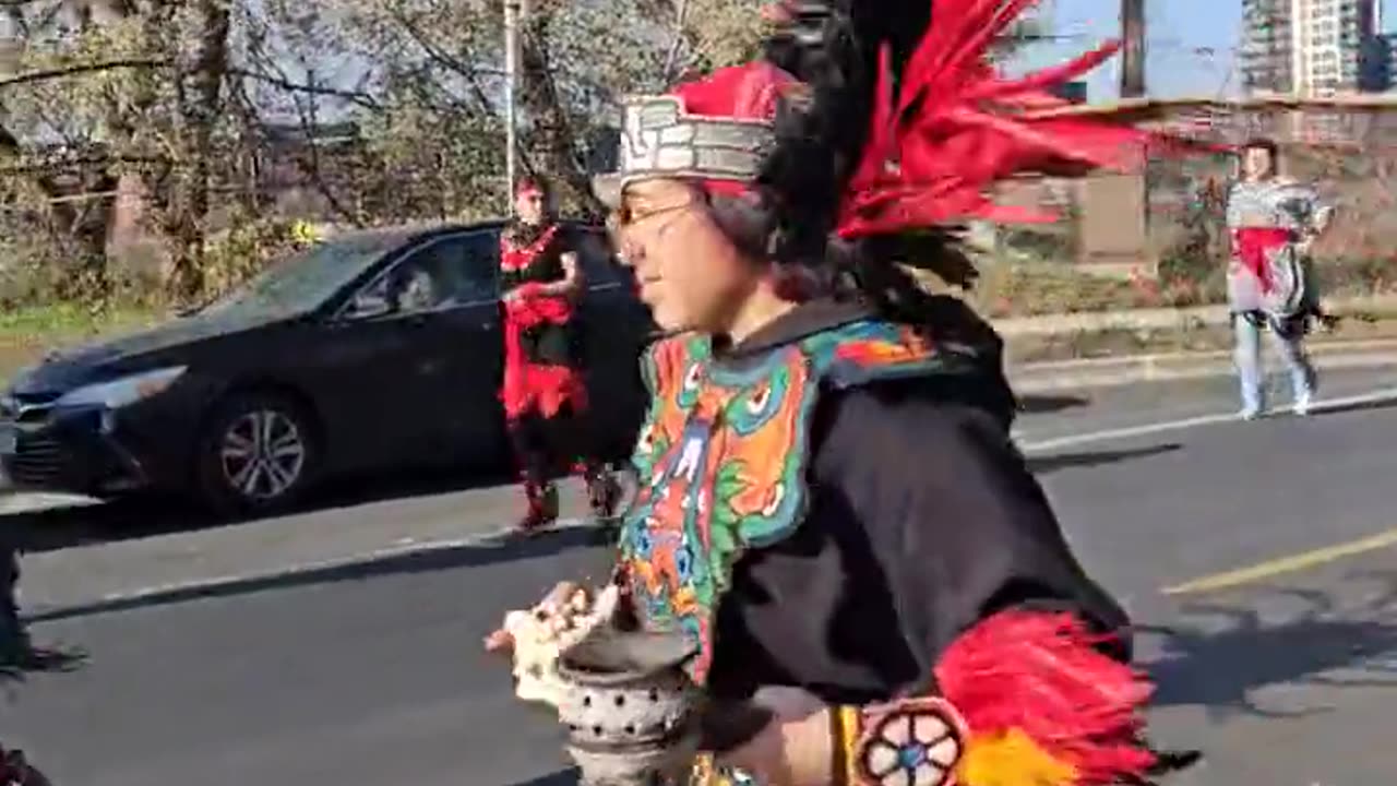 Native American Indigenous Roots are leading the march for a free Palestine in Minneapolis