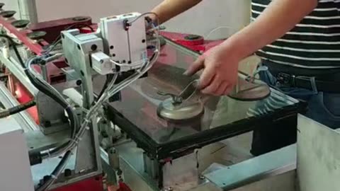 Sealant Spreading Table for Double Glazing Glass Machine Glass Production Line