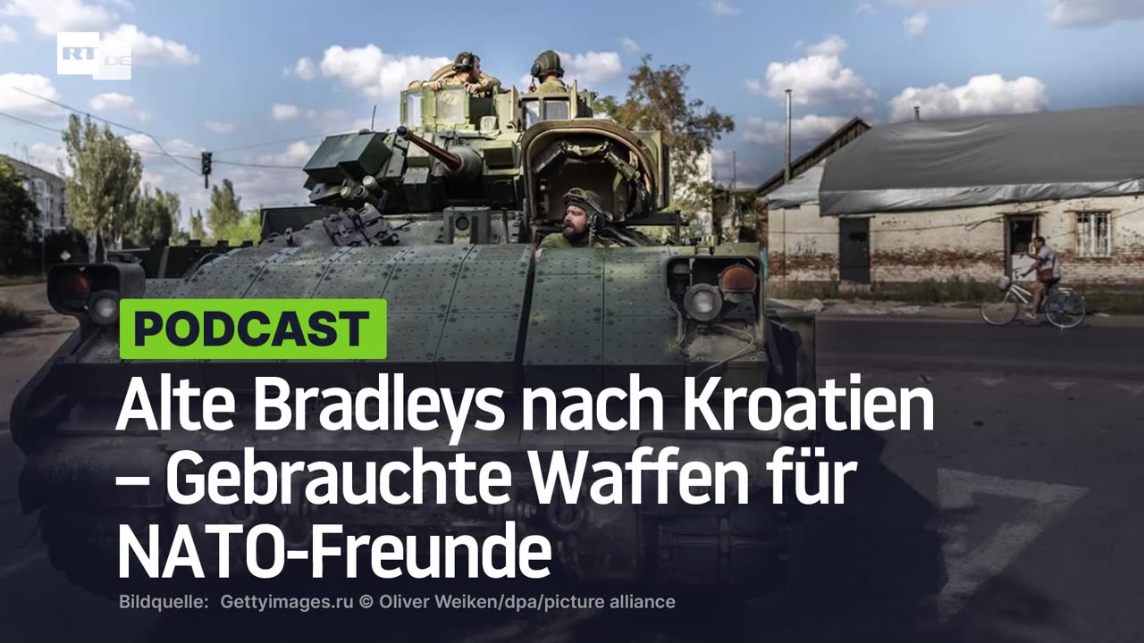 Alte Bradleys nach Kroatien – Gebrauchte Waffen für NATO-Freunde