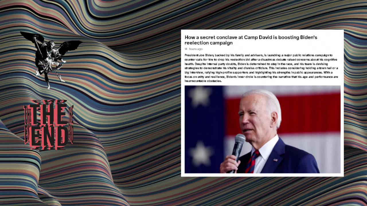 How a secret conclave at Camp David is boosting Biden's reelection campaign