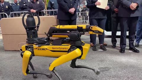 NYPD adds "robot dog" to force