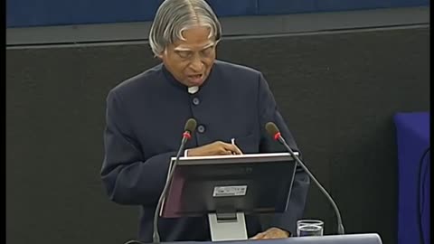 Dr. A P J Abdul Kalam in European Parliament