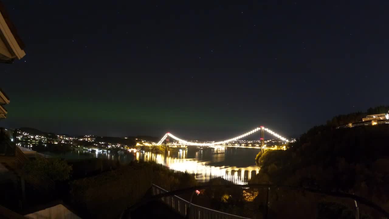 Norwegian aurora, 02:00 to 06:30 comprest to 1 min 30 sec. gopro 10