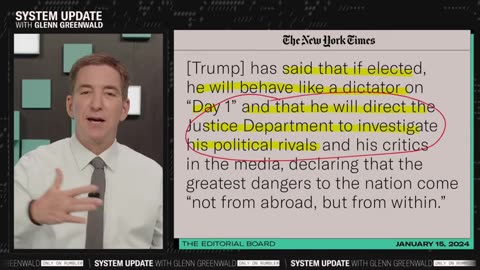 Glenn Greenwald - They’ll Do Anything to Stop Trump in 2024