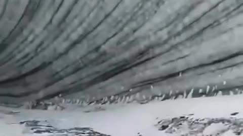 Passage in antarctica to another World ? IS this reel 😱