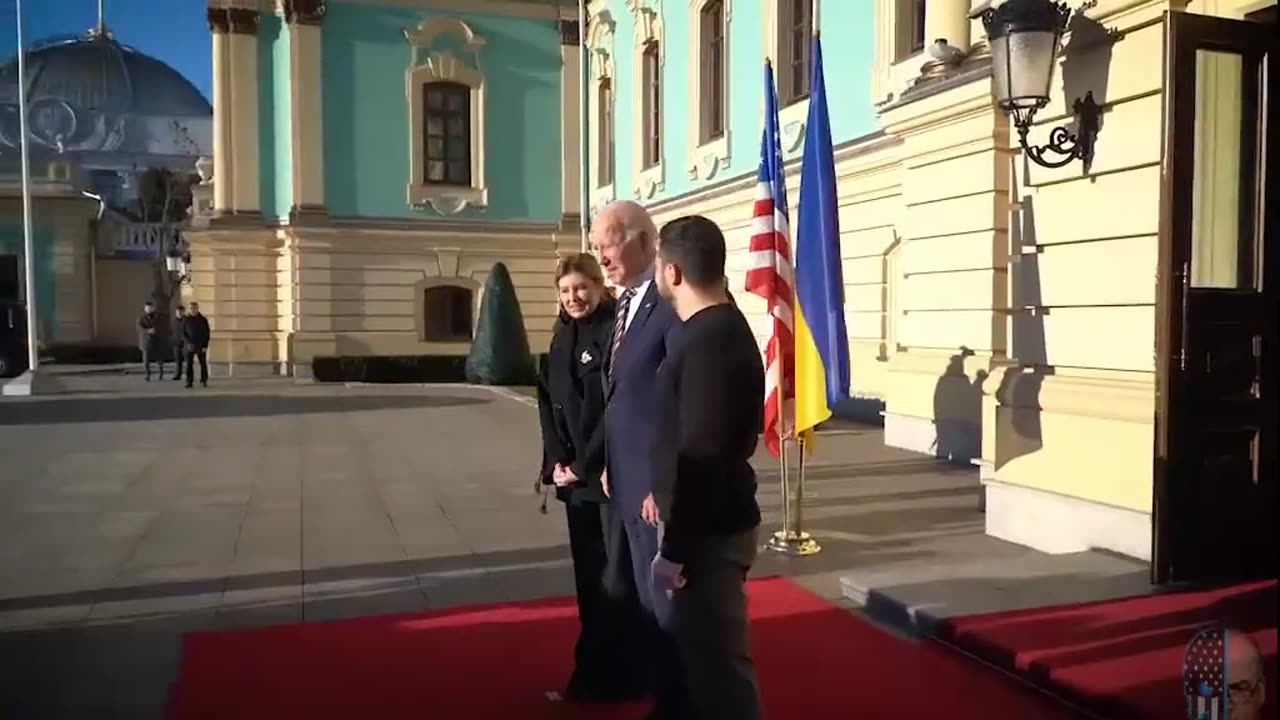 If PedoJoe was on hot mic while visiting Ukraine. 😁😂