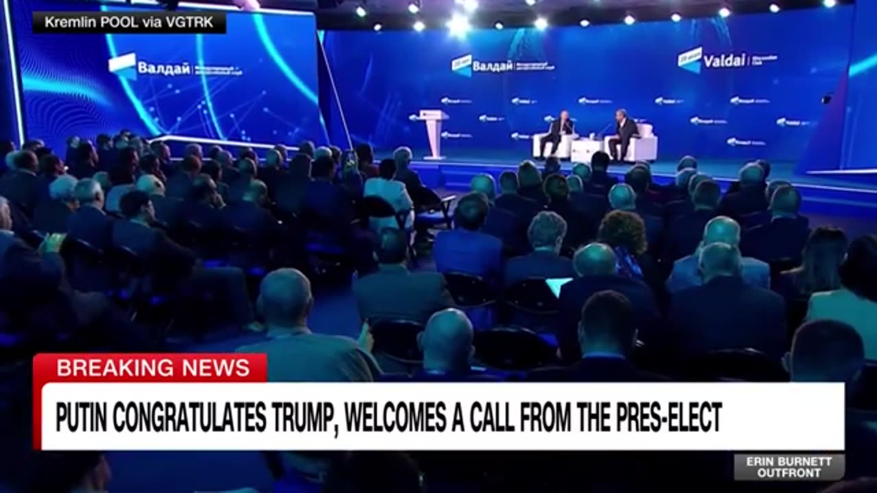 Putin Hails "New World Order" After Trump's Re-election