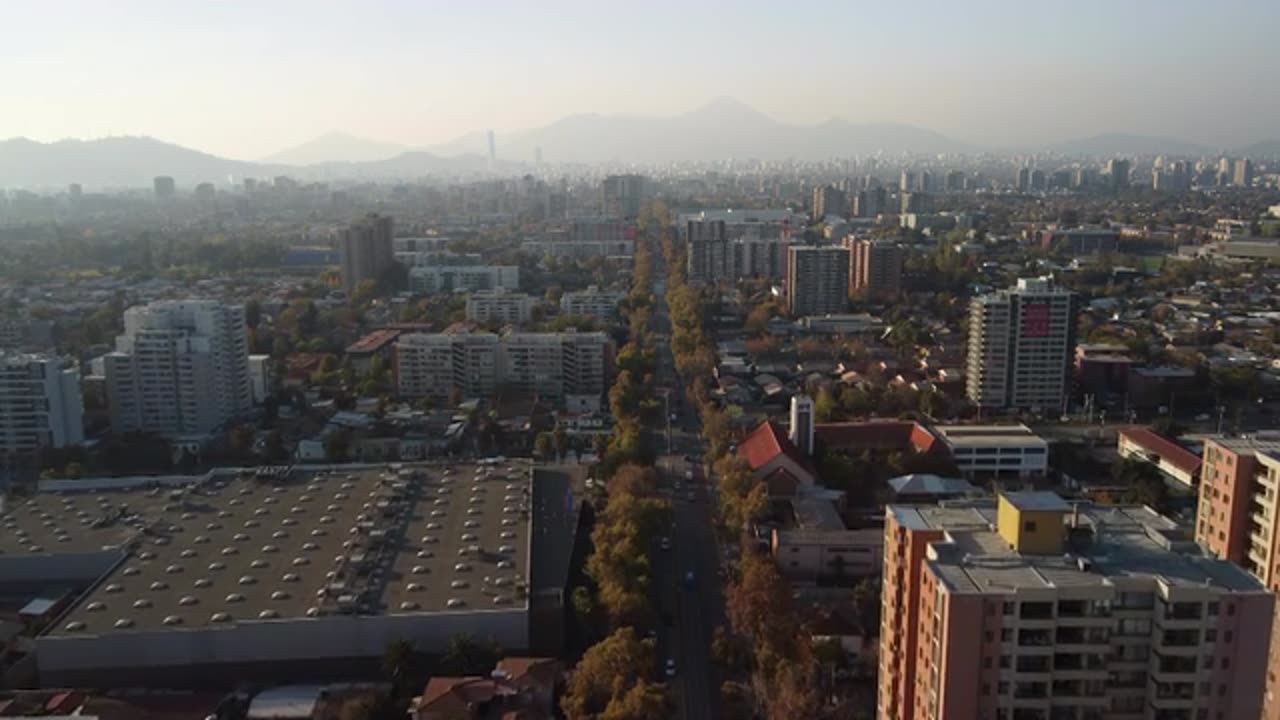 2022's first solar eclipse appears over Santiago in Chile