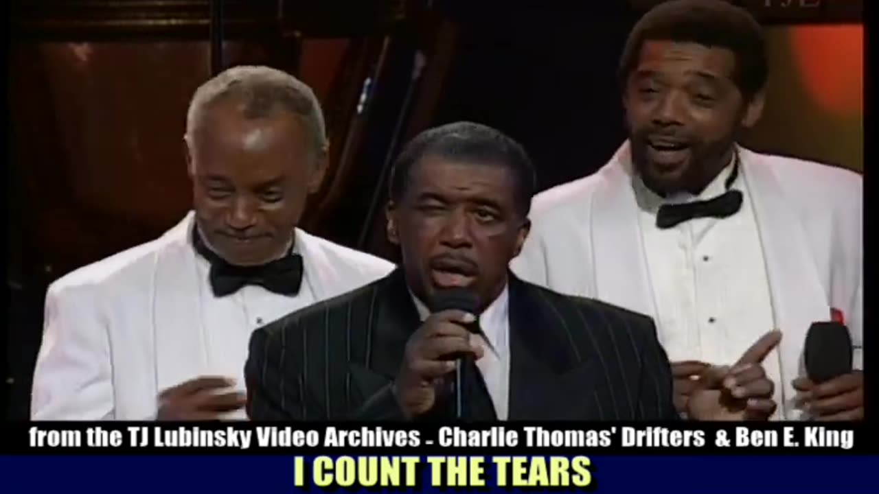 Charlie Thomas Drifters' & Ben E King reunite - I Count The Tears