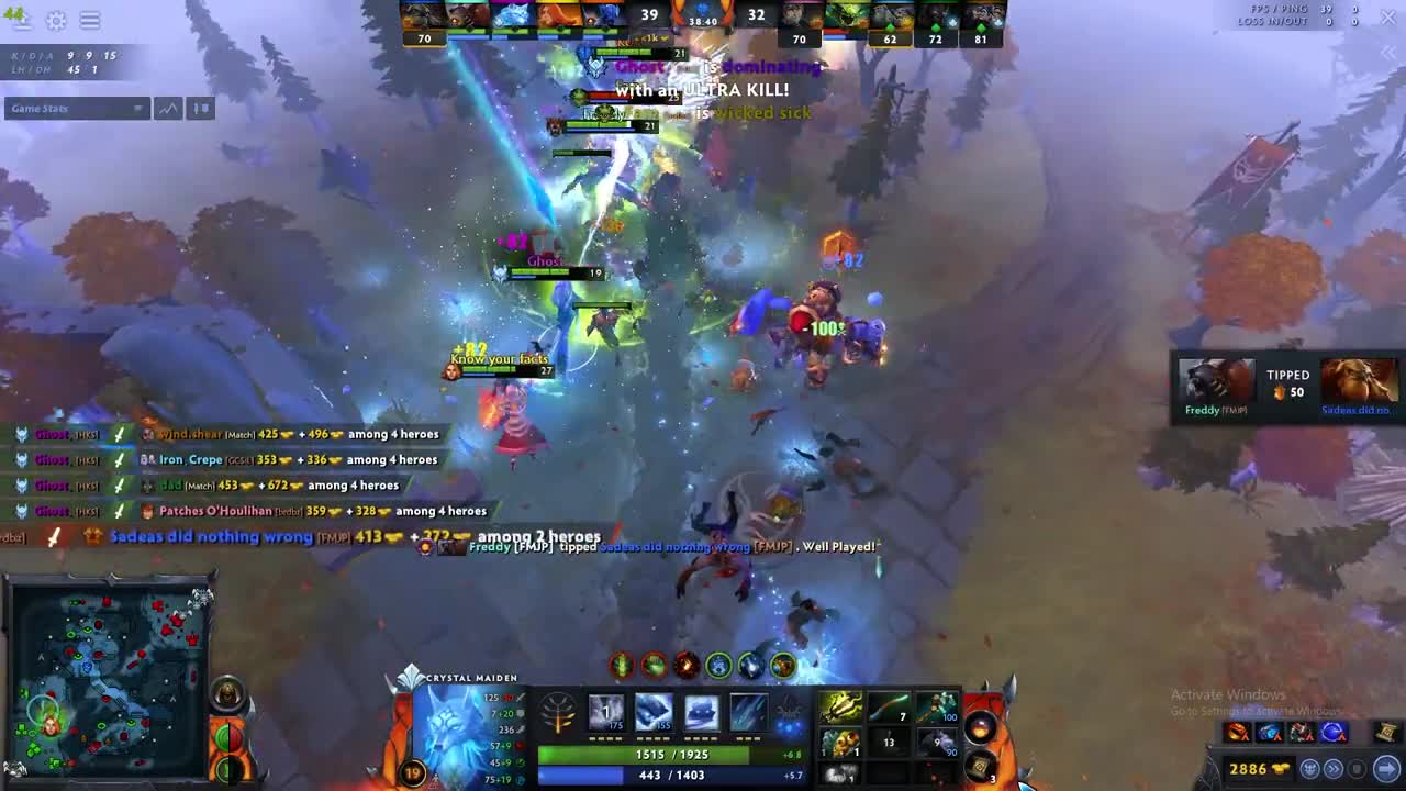 He got his first _RAMPAGE_ after playing 6k hours!
