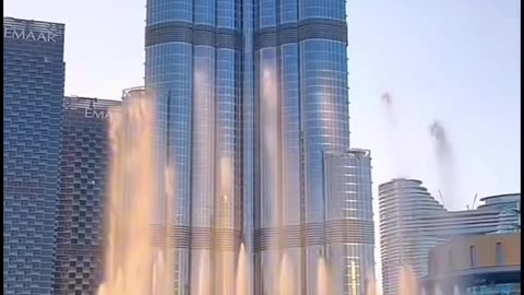 Burj Khalifa In Dubai Beautiful View _ #viral #youtubeshorts #daudtvofficial #shorts