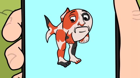 A 'Koi People' Moment - JRE Toons