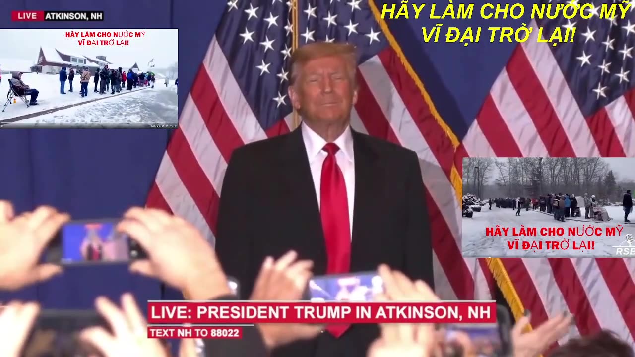CHÚNG TA CÙNG NHAU LÀM CHO NƯỚC MỸ VĨ ĐẠI TRỞ LẠI!