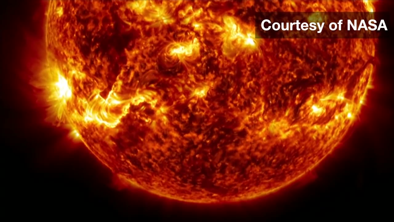 Nasa taken incredible 4K video of sun