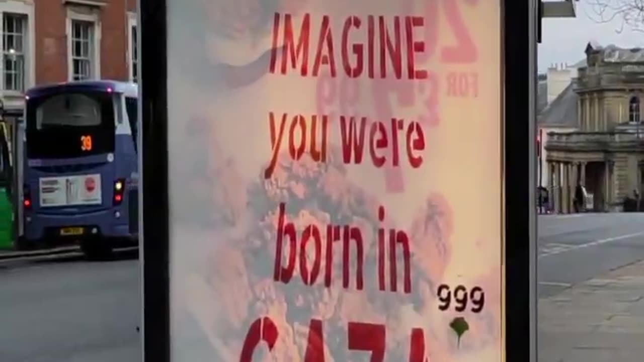 "Imagine you were born in Gaza."