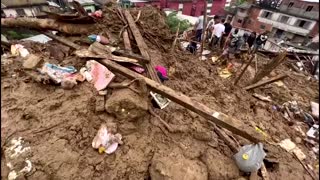 Deadly mudslides leave devastation in Brazil