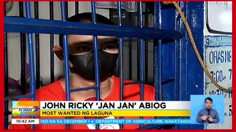 Most Wanted ng Lagunana nakapatay umano ng 14-anyos na binatilyo, arestado