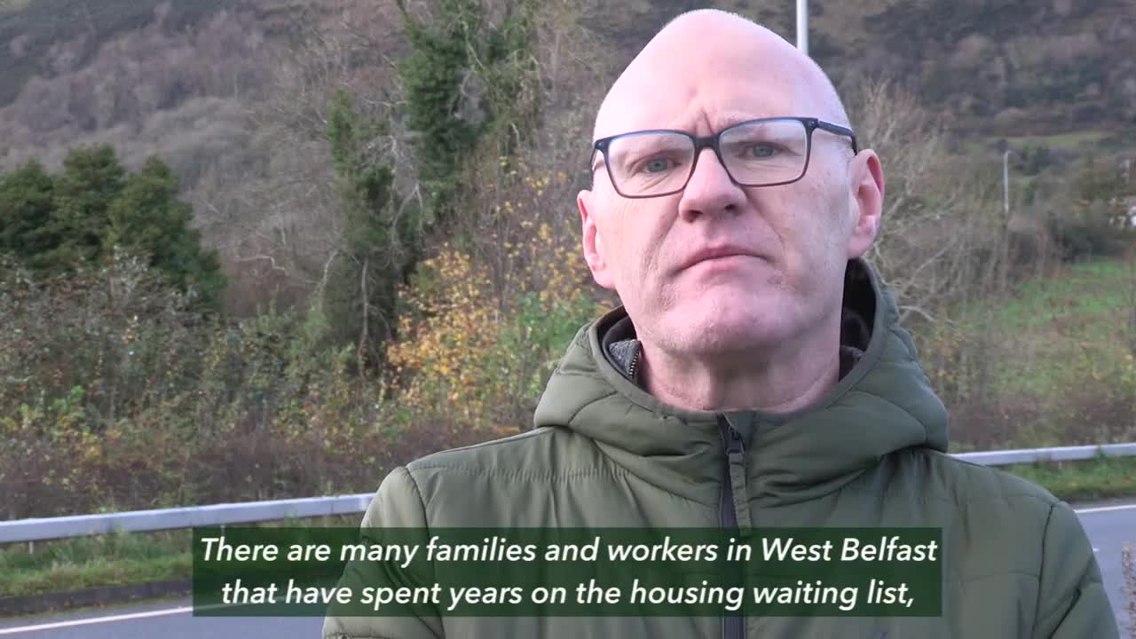 656 New Homes for West Belfast welcomed by Paul Maskey MP