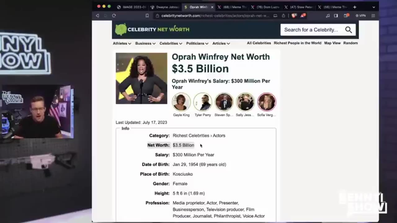 INTERNET DESTROYS OPRAH & THE ROCK FOR FRAUD MAUI 'FUNDRAISER' - YOU STARTED FIRES TO GET MORE LAND!