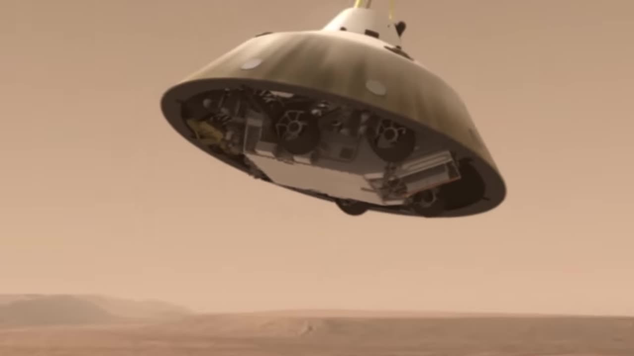 Mars Science Laboratory Curiosity Rover Animation