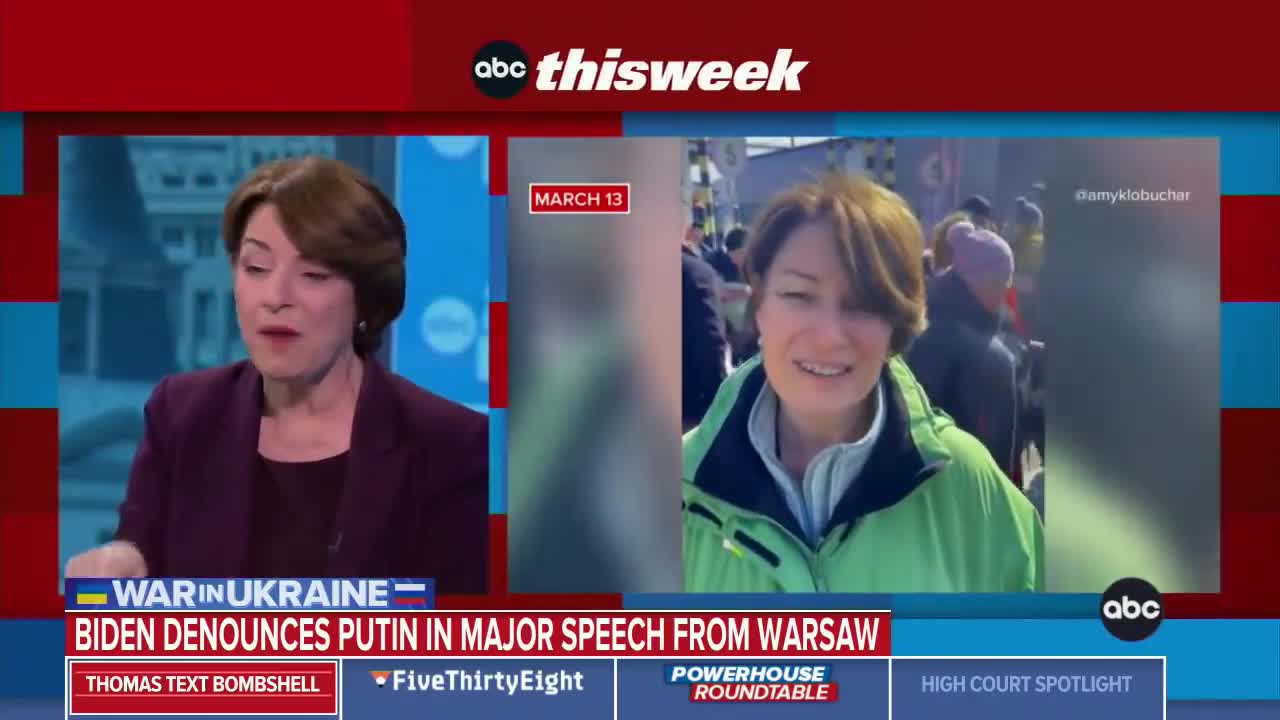 Ginni Thomas texts to Meadows is a 'textbook' case for recusal_ Sen. Klobuchar _