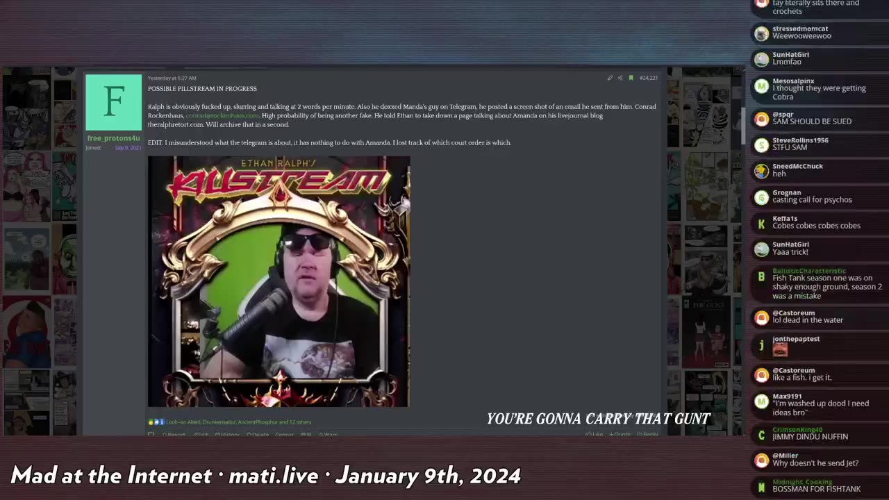 is Ralph off the wagon? - Mad at the Internet