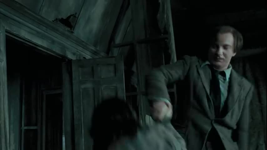Harry Potter meets Sirius Black Harry Potter and the Prisoner of Azkaban [Open Matte 169]