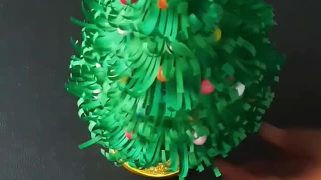 Christmas tree craft 🎄🎄🎄 #shorts #diy #craft #Christmas #ashortaday