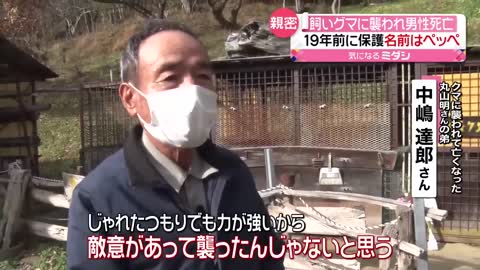 【親密】まるで家族の一員…遺族「恨みはない」 飼いグマに襲われ男性死亡